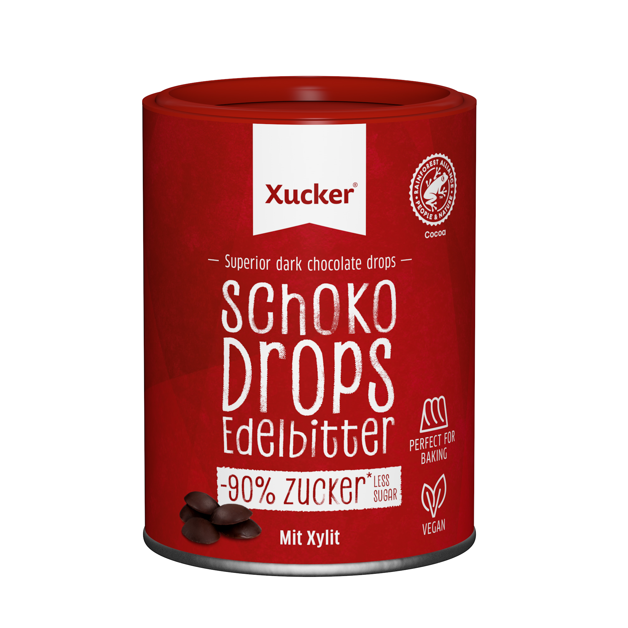 Xucker Schoko Xylit Drops Vegan