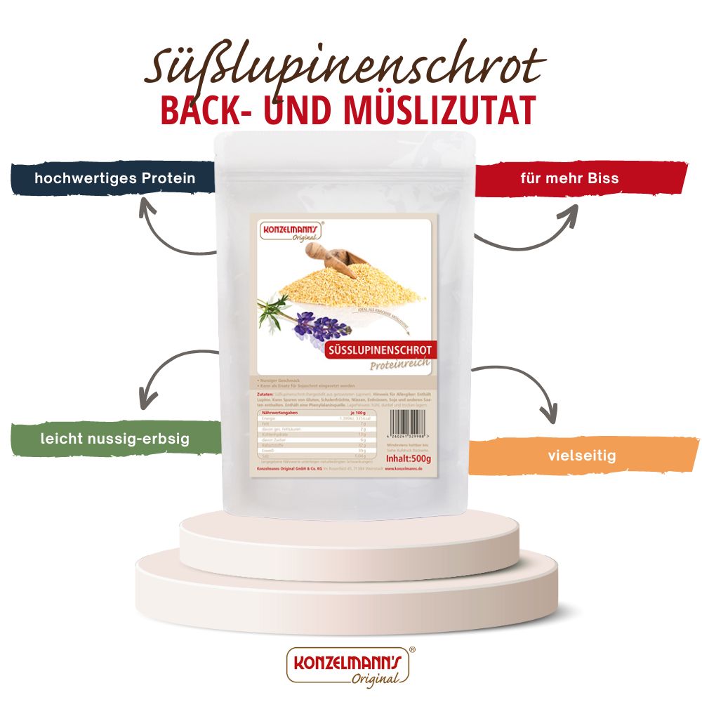 Konzelmanns Süßlupinenschrot