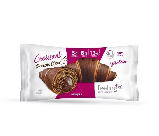 FeelingOK Protein Croissant  Double Choc Start 1 50g