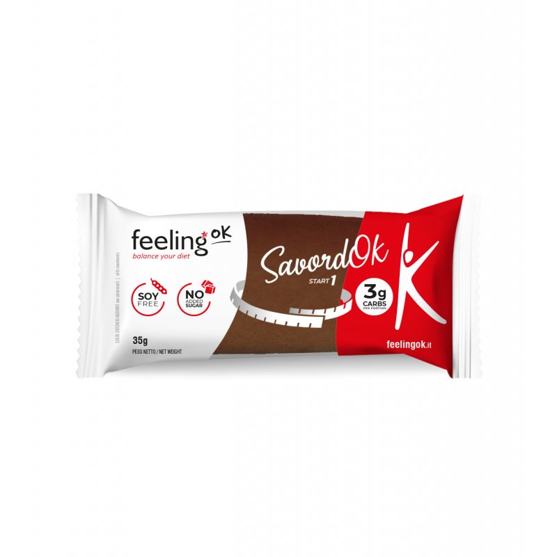 Protein Biskuit Savoiardo Kakao 35g Start 1