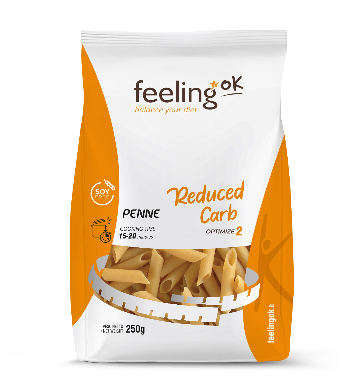 FeelingOK Nudeln Penne Optimize 2 250g